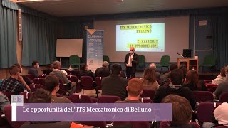 Le opportunità dell’ITS Meccatronico di Belluno