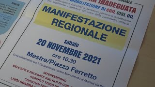 I sindacati preparano la manifestazione per chiedere modifiche alla Manovra: appuntamento a Mestre