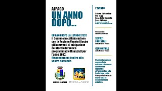 “Alpago un anno dopo”. Interventi e progettualità dopo l’alluvione del dicembre 2020.