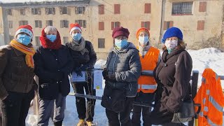 Ecovolontari Unione Montana Feltrina, in campo anche a Natale per tenere pulito l’ambiente