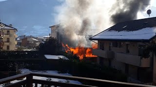 Feltre, tragedia tra le fiamme: perde la vita un 52enne