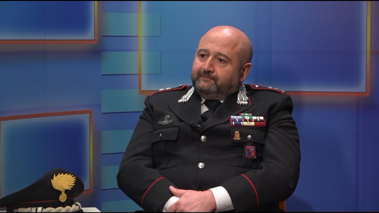 Ten Col. Francesco Rastelli Com. Prov. Carabinieri Belluno Telebelluno