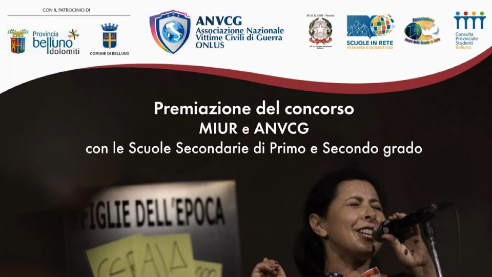 L’associazione Nazionale Vittime Civili di Guerra scende in campo per promuove la cultura della pace