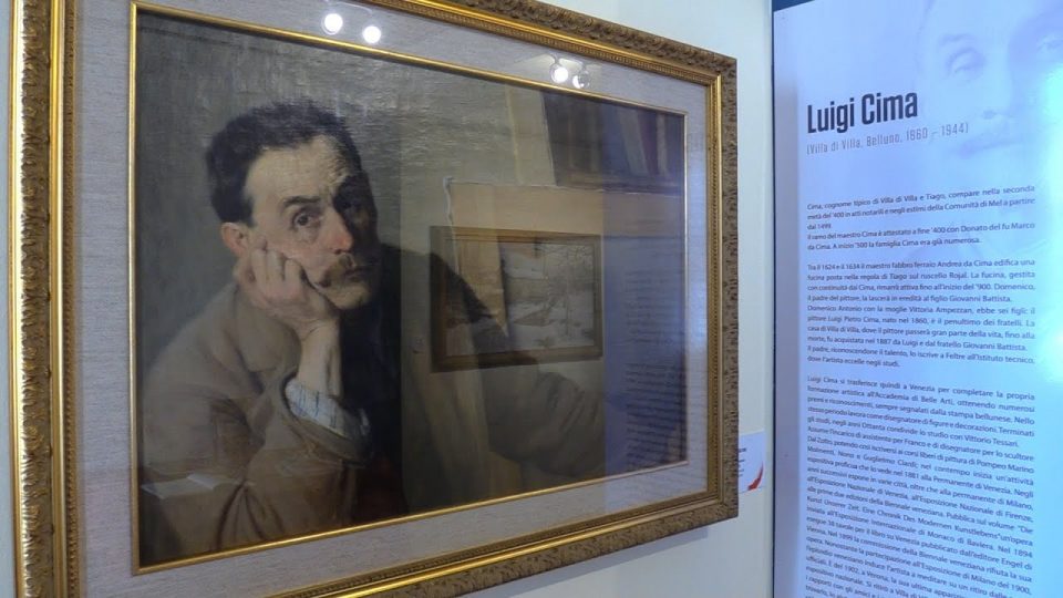 Una mostra, tre sezioni in sedi diverse: inaugurata la mostra sul pittore zumellese Luigi Cima