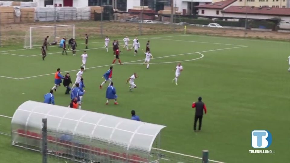 Calcio serie D, Dolomiti Bellunesi rimontata dall’Ambrosiana