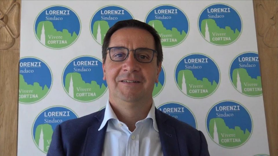Gianluca Lorenzi si candida come nuovo sindaco di Cortina d’Ampezzo