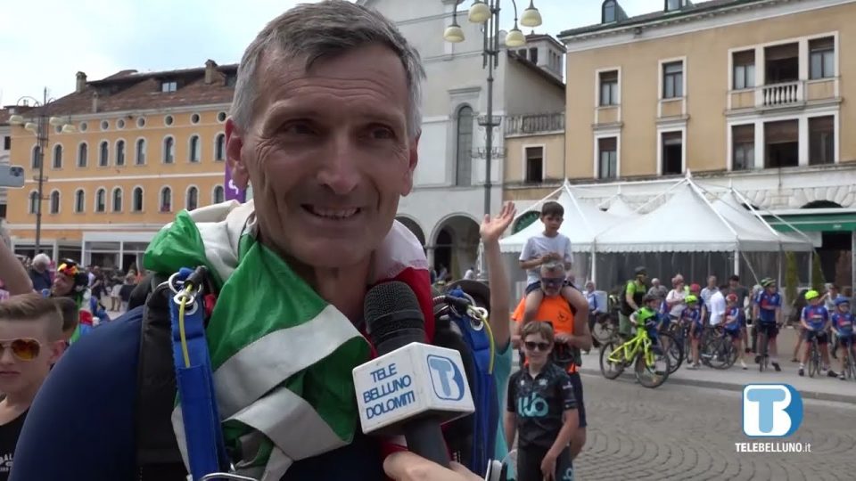 Belluno celebra la vigilia dell’attesa tappa del Giro d’Italia