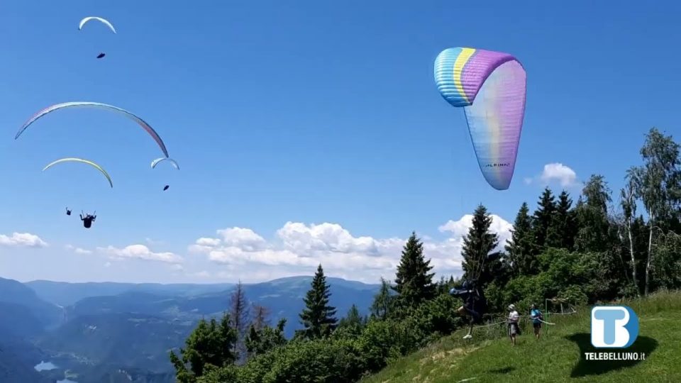 Pedavena capitale del parapendio