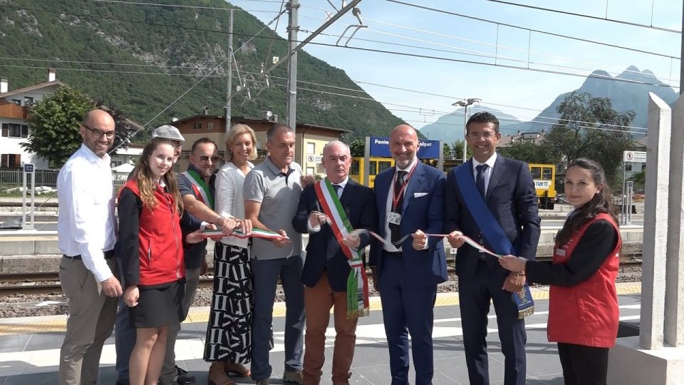 Mobilità integrata gomma-rotaia nella rinnovata stazione di Ponte nelle Alpi