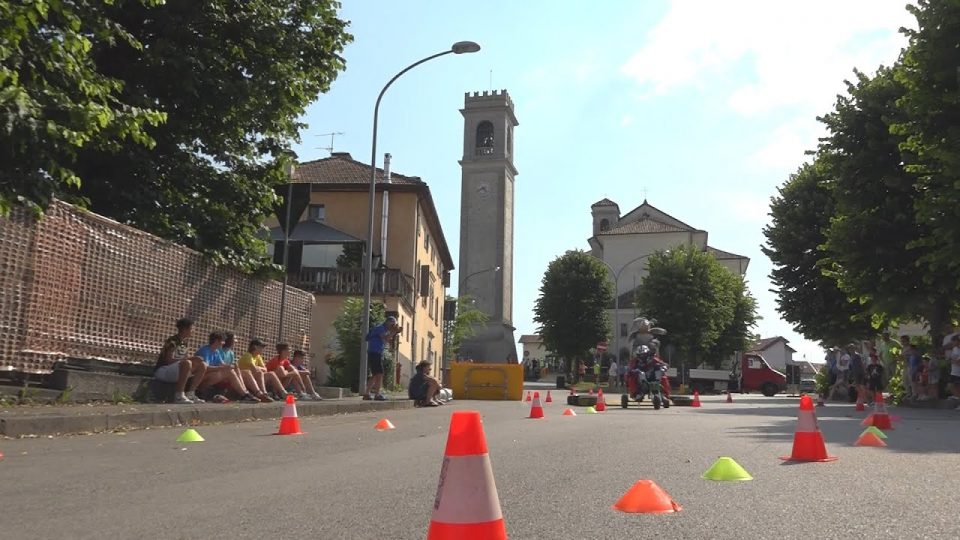 La corsa dei caret a Castion in Pian delle Feste