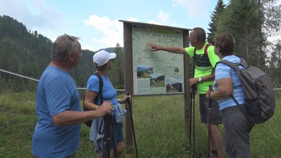 In montagna ritornano i turisti stranieri