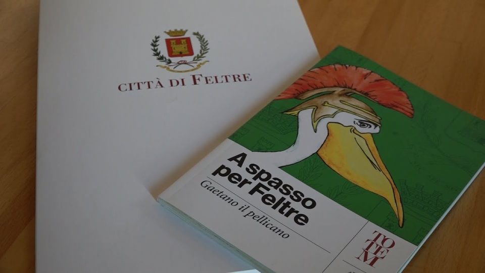 Storia e cultura, bambini “A spasso per Feltre” con la guida di Gaetano il Pellicano