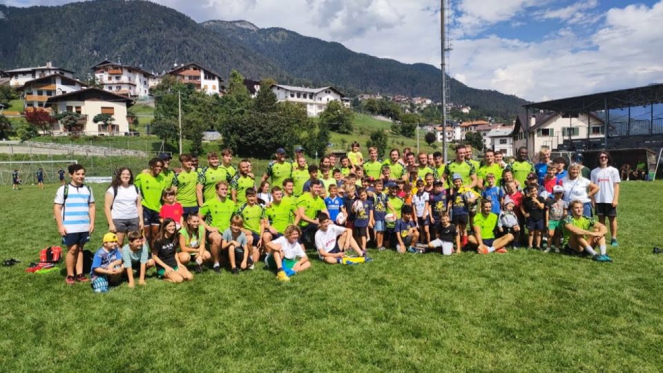 I ragazzi del Rugby Belluno e Alpago incontrano la Benetton