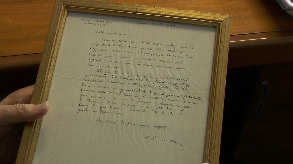 Luciani verso la beatificazione: resa nota una lettera inedita risalente alla vigilia del Conclave