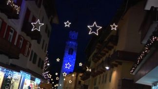 Risparmio energetico: a Cortina un Natale con meno luminarie