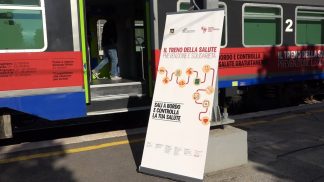 In stazione a Belluno il “Treno della Salute”