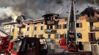 Incendio Ponte Serra: la vicinanza della comunità Lamonese