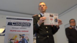 Truffe agli anziani: la campagna di sensibilizzazione dei Carabinieri di Belluno