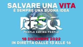 Domenica la diretta dell’evento a sostegno di ResQ People