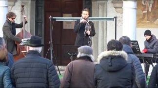 Stragà incanta i bellunesi cantando Frank Sinatra