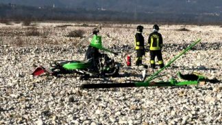 Un 45 enne bellunese muore nell’incidente con l’elicottero