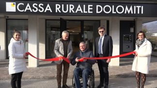 Inaugurata a Mussoi la nuova filiale della Cassa Rurale Dolomiti