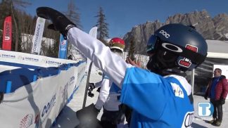 Cortina è l’arena dei campioni paralimpici: Socrepes ospita la Coppa del mondo di snowboardcross