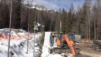 Olimpiadi 2026: sono iniziati i lavori di smantellamento della pista di bob di Cortina