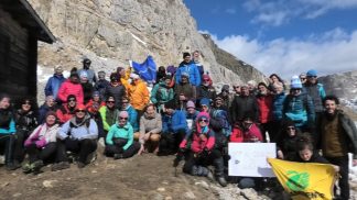 Ambientalisti: contro il carosello sciistico la protesta monta sul Col di Lana