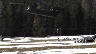 A Comelico Superiore la grande esercitazione degli Alpini