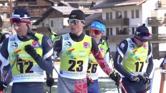 Davide Graz vince le gare di Coppa Italia di fondo a Falcade