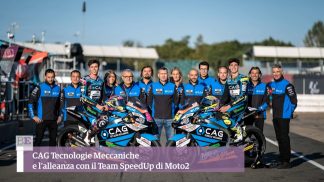 CAG Tecnologie Meccaniche e l’alleanza con il team SpeedUp di Moto2