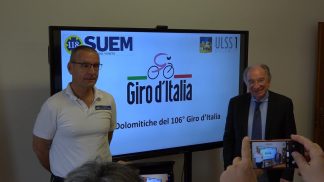 Tappe dolomitiche del Giro d’Italia: l’Ulss Dolomiti prepara l’assistenza