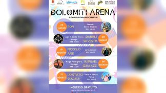 Musica e divertimento all’aria aperta, pronti a partire i concerti gratuiti di “Dolomiti Arena”