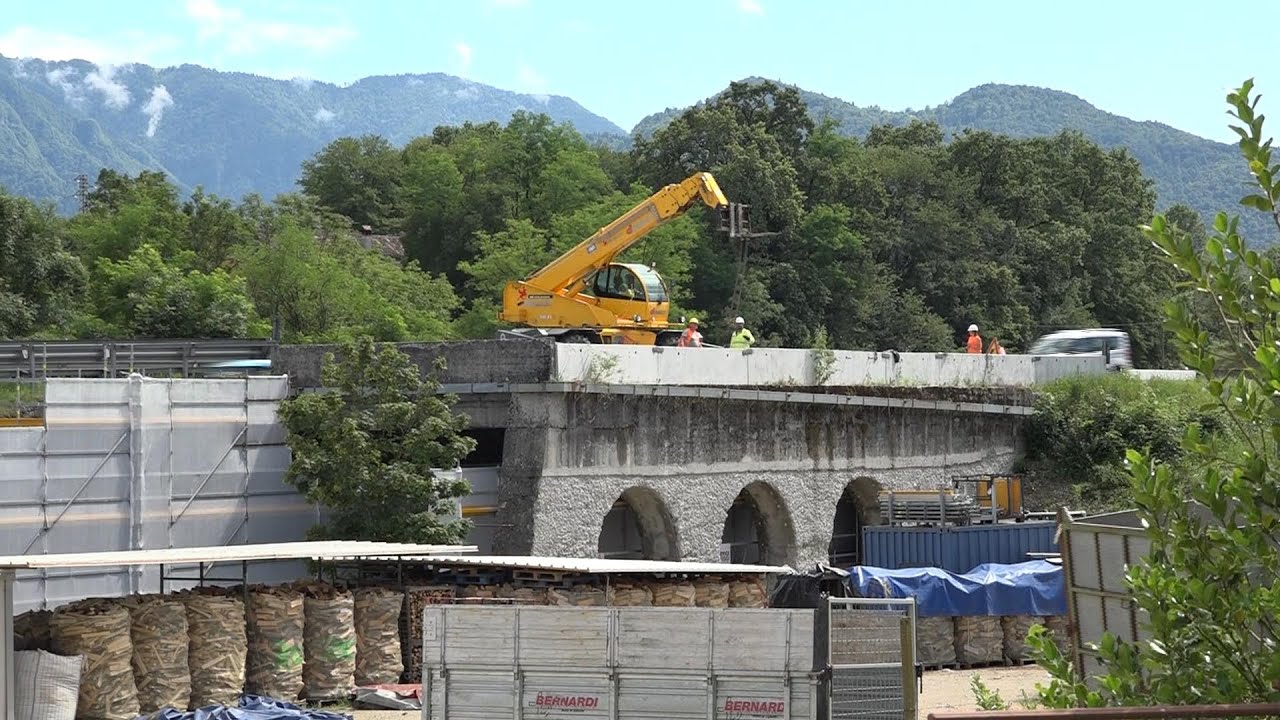 Modifiche al traffico notturno al cavalcavia di Busche Telebelluno