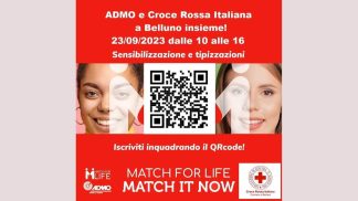 Admo Belluno, con la Croce Rossa, alla ricerca di nuovi potenziali donatori di midollo osseo