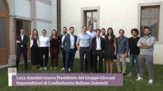 Luca Anselmi nuovo presidente del Gruppo Giovani Imprenditori Confindustria Belluno Dolomiti