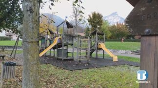 Manutenzioni speciali al parco di Farra di Feltre