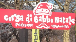 A Pedavena ritorna la corsa dei “Babbi Natale”