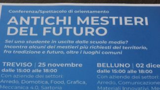 “Antichi mestieri del futuro”, al De Mas la conferenza – spettacolo dedicata agli studenti