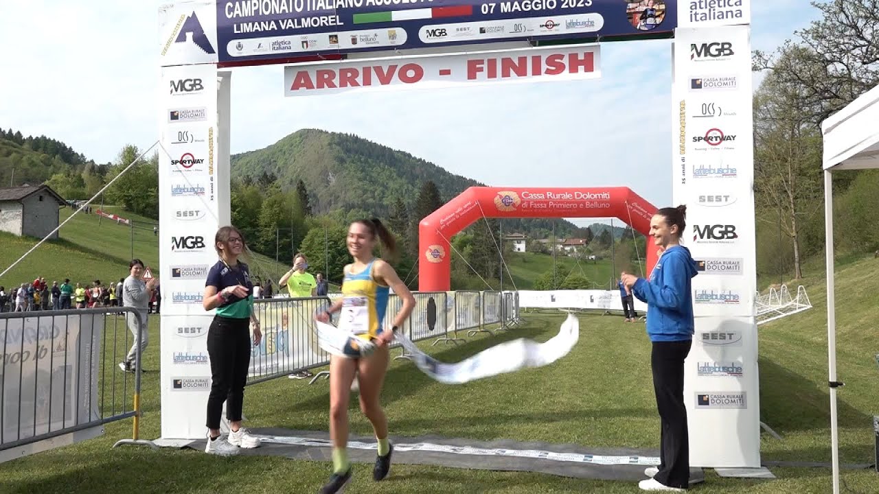 Lucia Arnoldo in azzurro agli Europei di corsa campestre Telebelluno