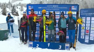 Coppa del mondo di sci alpinismo: podio per De Silvestro-Boscacci