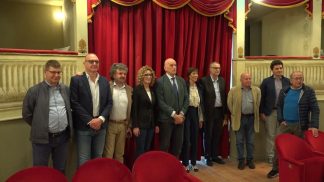 La visita della deputata Ingrid Bisa al Teatro della Sena di Feltre